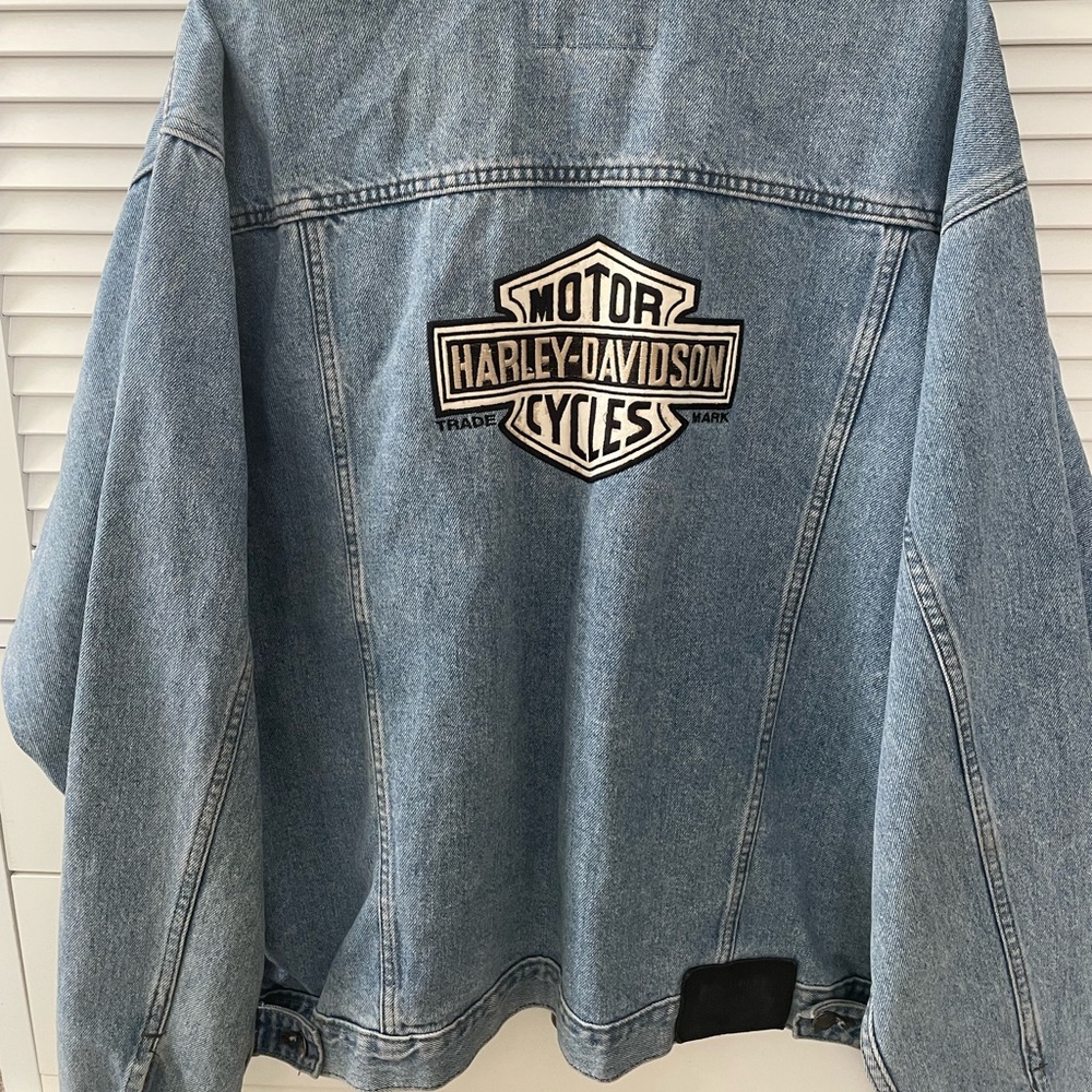Harley Davidson Denim Vintage Jacket